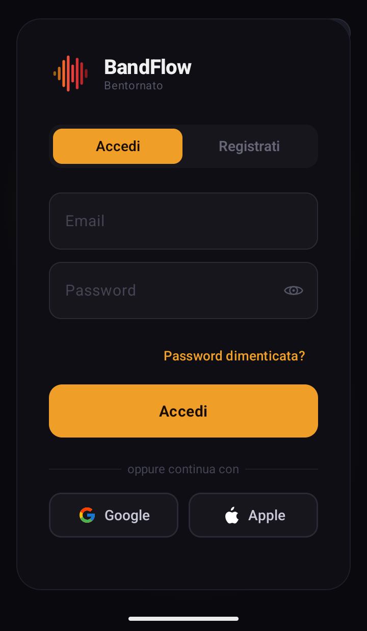 BandFlow login